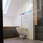 Badkamer renovatie in Son